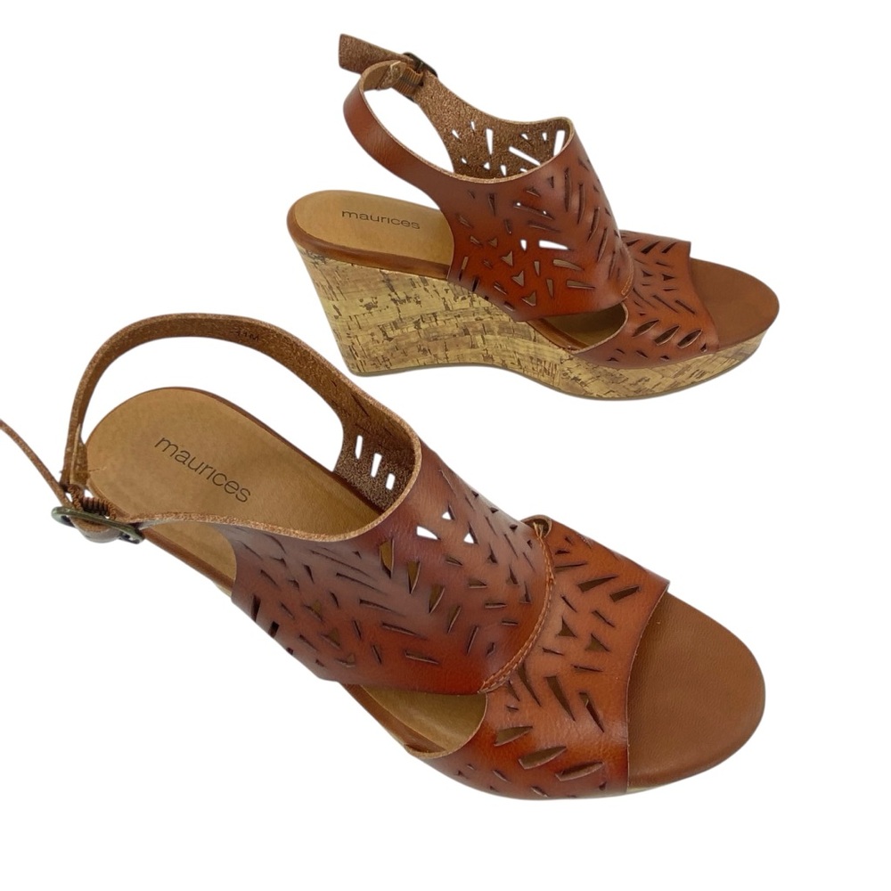Maurices Harper Laser Cut Wedge